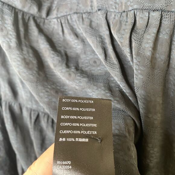 Anthropologie Lavinia Keyhole Tank‎ Top Blouse Small Black plus size  Halter 3x - Picture 6 of 7